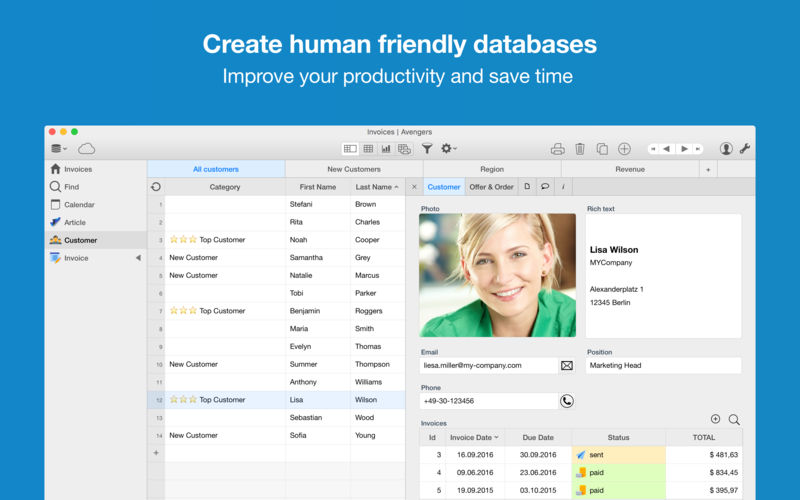database software for mac free